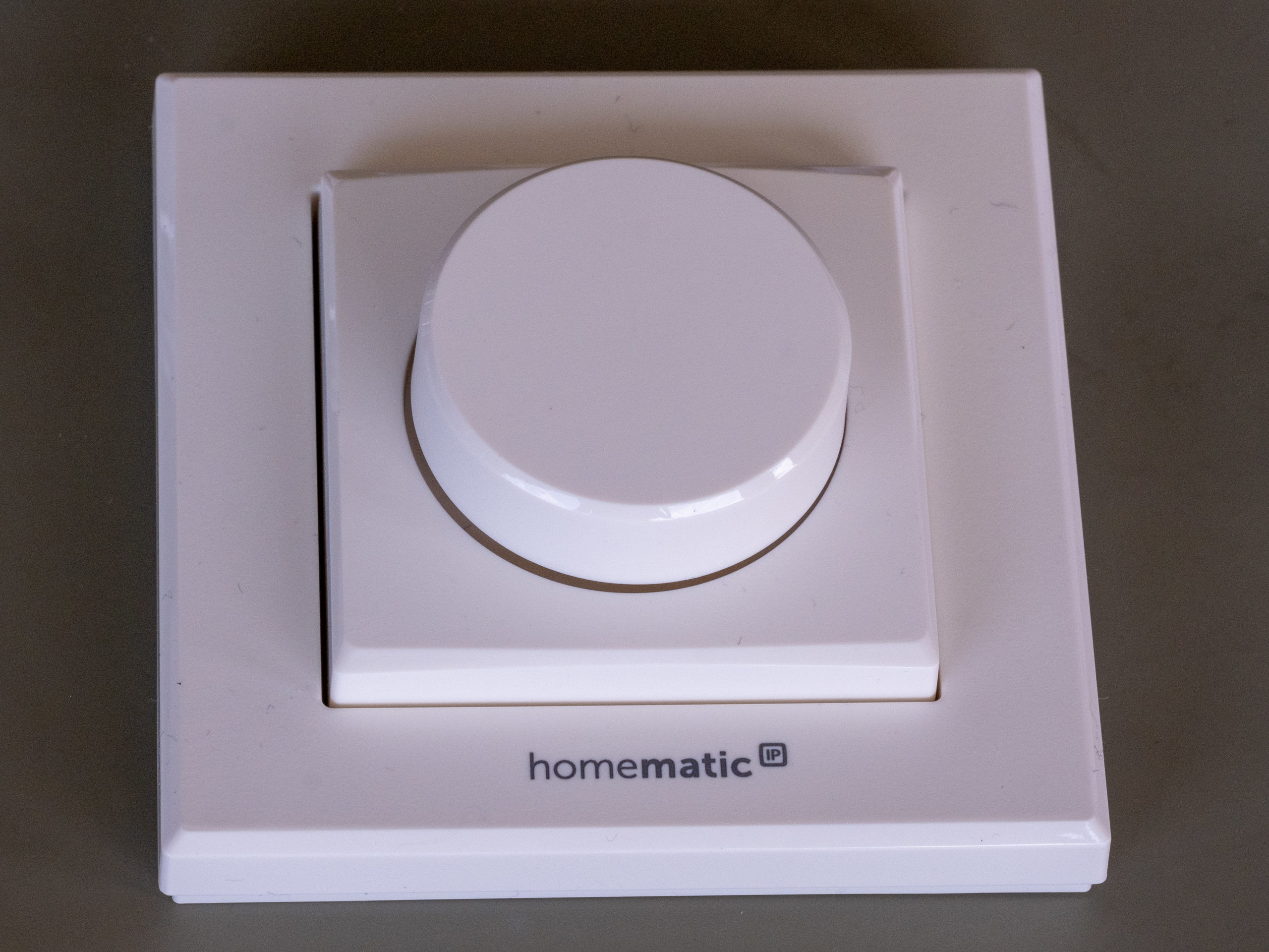 Der fertige Drehtaster